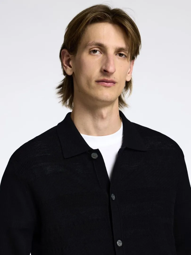 merinould_cardigan_3-3.webp Strik>SELECTED 100% MERINOULD CARDIGAN Black