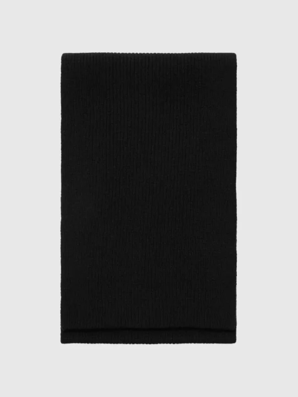 Accessories>SELECTED 100% MERINOULD HALSTØRKLÆDE Black