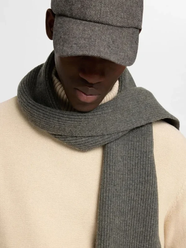 Accessories>SELECTED 100% MERINOULD HALSTØRKLÆDE Grey