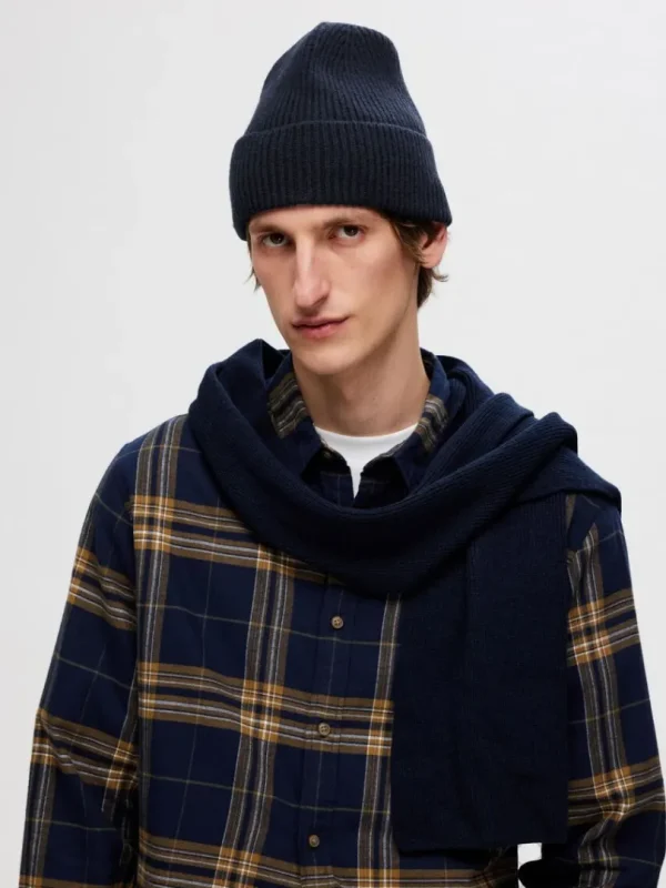 Accessories>SELECTED 100% MERINOULD HUE Blue