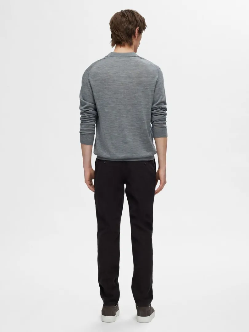 merinould_polo_5-2.webp Strik>SELECTED 100% MERINOULD POLO Grey