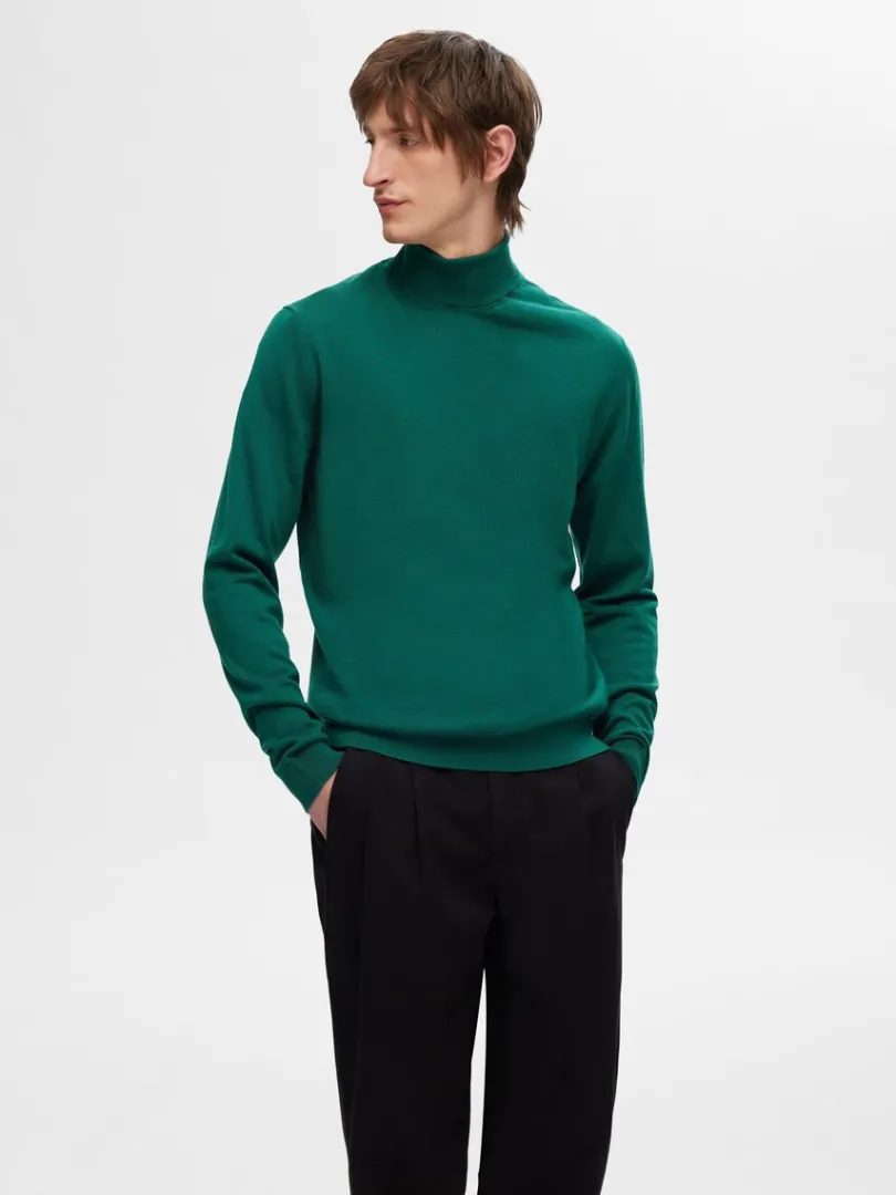 merinould_rullekrave_0-2.webp Strik>SELECTED 100% MERINOULD RULLEKRAVE Green