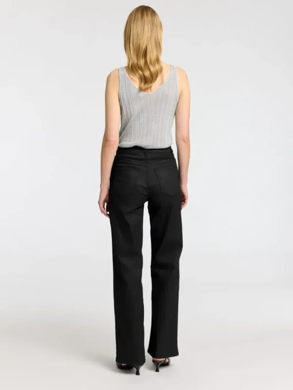 Toppe Og Bluser | Strik>SELECTED METALLISK TOP UDEN ÆRMER Grey