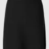 Nederdele>SELECTED MINI STRIKKET NEDERDEL Black