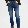 Jeans>SELECTED 172 MØRKEBLÅ SLIM FIT JEANS Blue