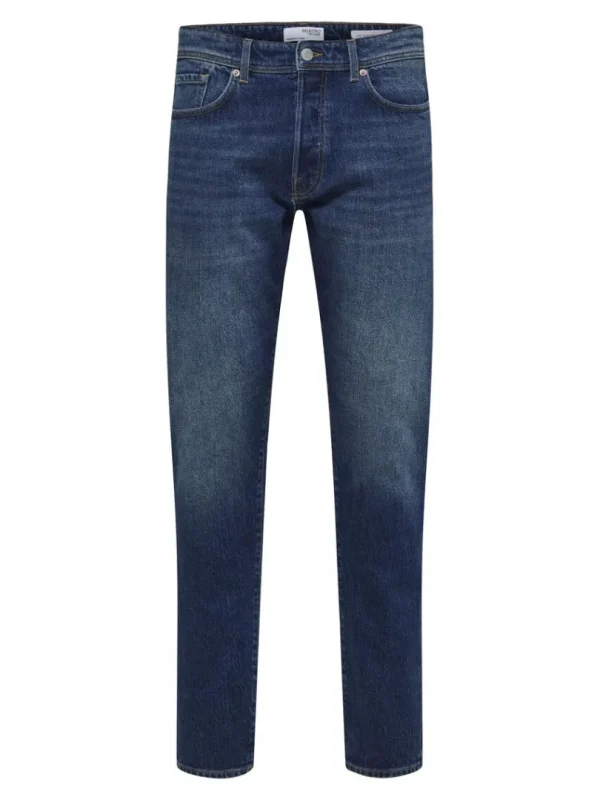 Jeans>SELECTED 172 MØRKEBLÅ SLIM FIT JEANS Blue