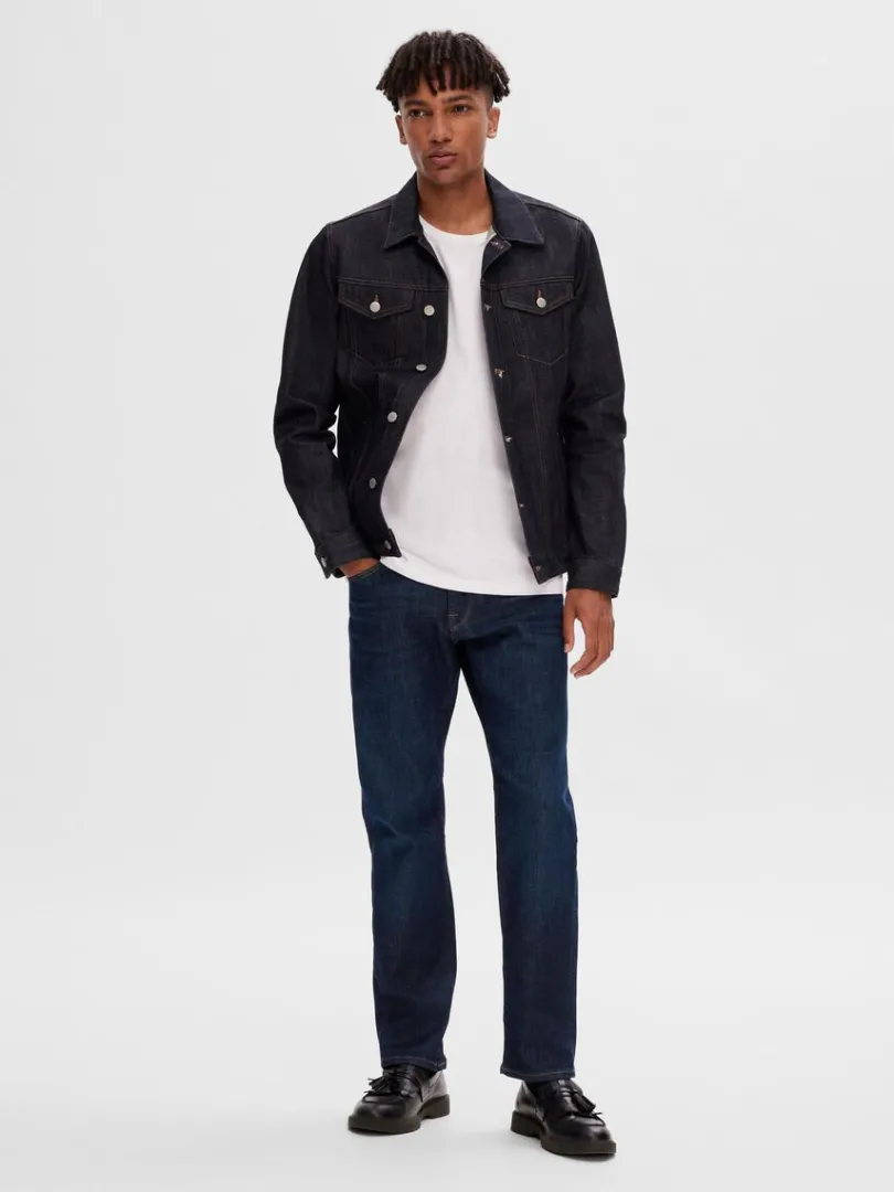 mrkebl_straight_fit_jean_2.webp Jeans>SELECTED 196 MØRKEBLÅ STRAIGHT FIT JEANS Blue