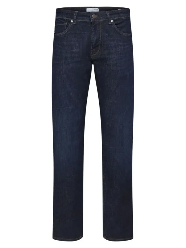Jeans>SELECTED 196 MØRKEBLÅ STRAIGHT FIT JEANS Blue