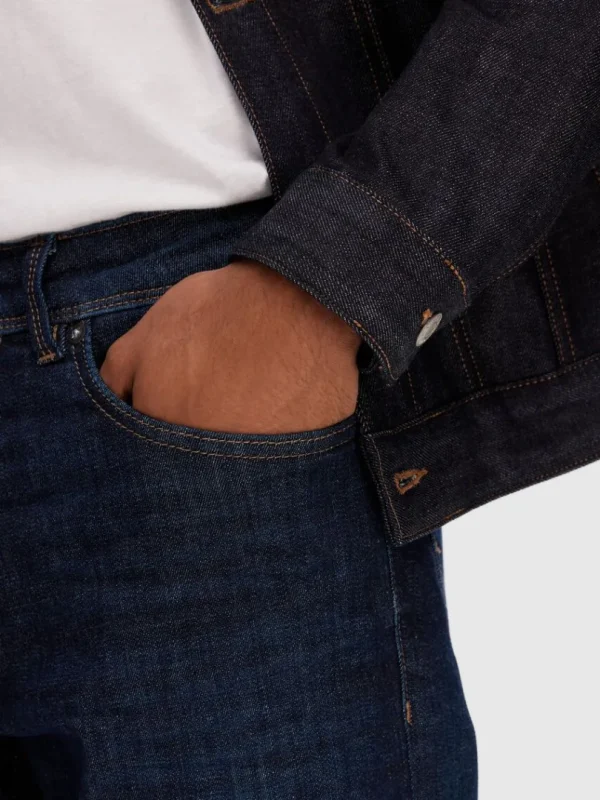 Jeans>SELECTED 196 MØRKEBLÅ STRAIGHT FIT JEANS Blue