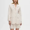 Jakkesæt & Blazers>SELECTED NÅLESTRIBET BLAZER Beige
