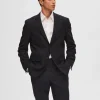 Jakkesæt & Blazers>SELECTED NÅLESTRIBET ENKELTRADET BLAZER Blue