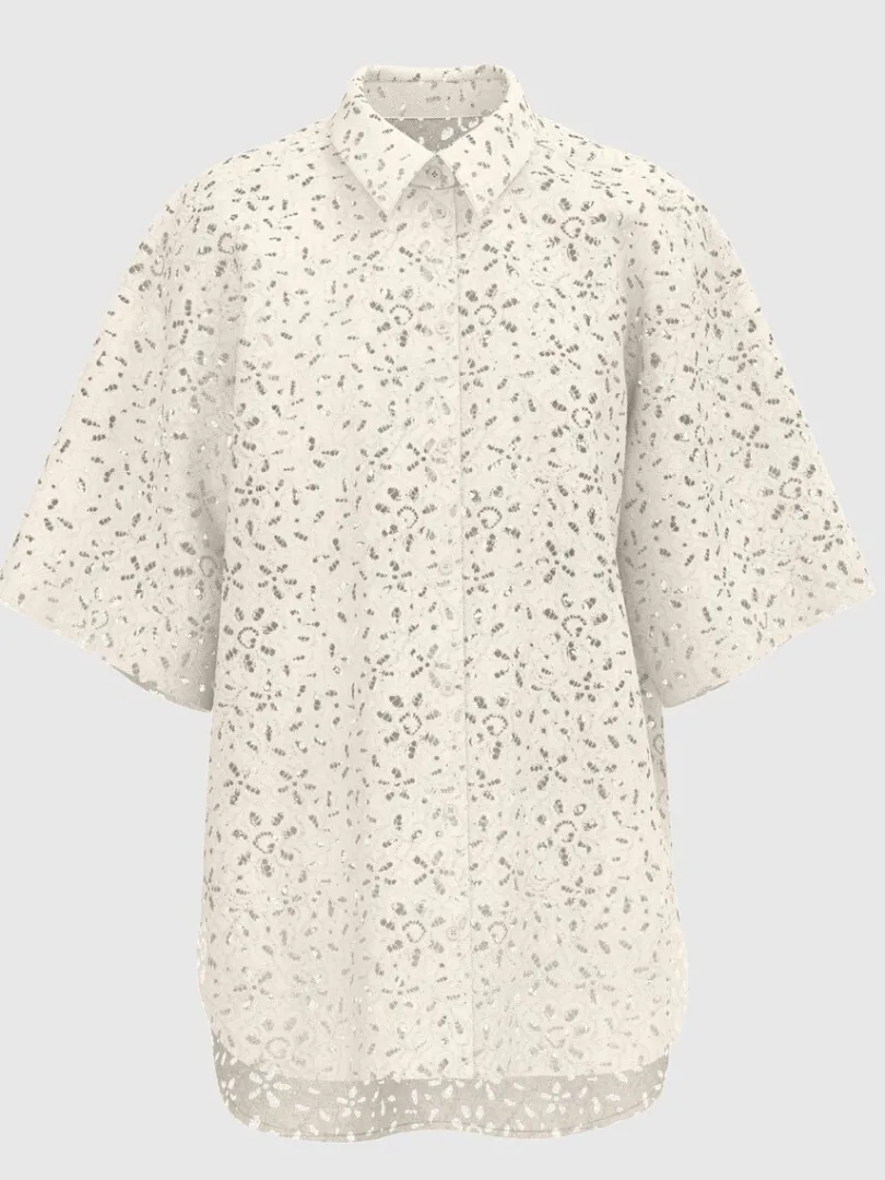 oversize_blonde_skjorte_5.webp Skjorter>SELECTED OVERSIZE BLONDE SKJORTE Beige