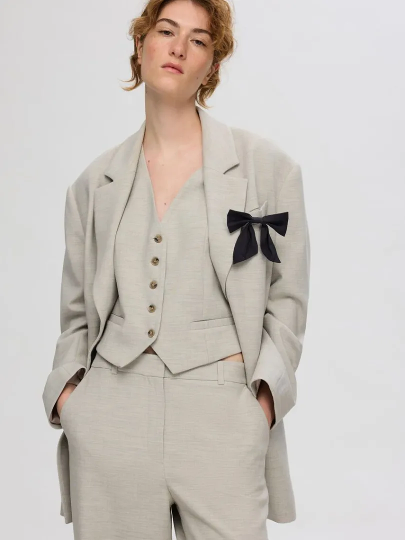 oversized_blazer_2.webp Jakkesæt & Blazers>SELECTED OVERSIZED BLAZER Beige