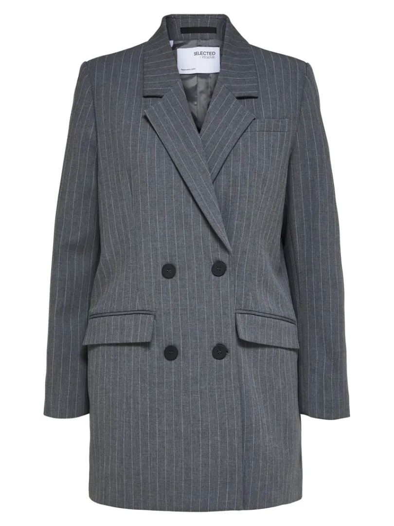 oversized_enkeltradet_bla_5.webp Jakkesæt & Blazers>SELECTED OVERSIZED ENKELTRADET BLAZER Grey