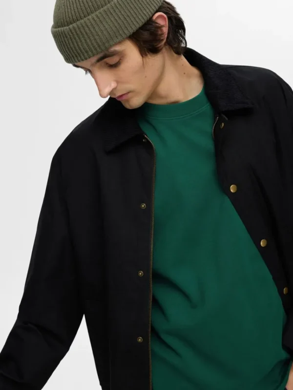 T-shirts>SELECTED OVERSIZED KORTÆRMET T-SHIRT Green