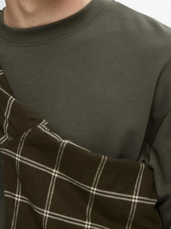 T-shirts>SELECTED OVERSIZED KORTÆRMET T-SHIRT Green