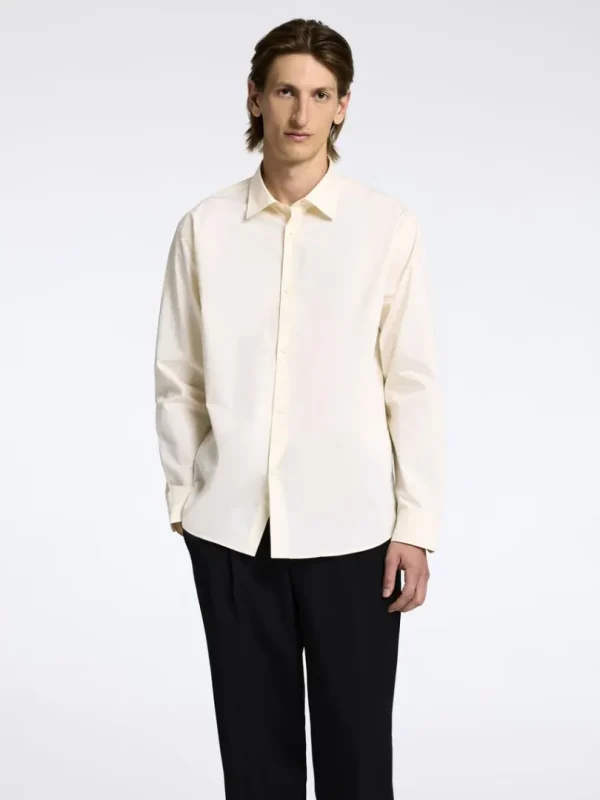 Overtøj | Skjorter>SELECTED OVERSIZED SKJORTE Beige