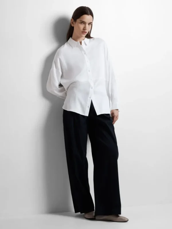 Skjorter>SELECTED OVERSIZED SKJORTE White