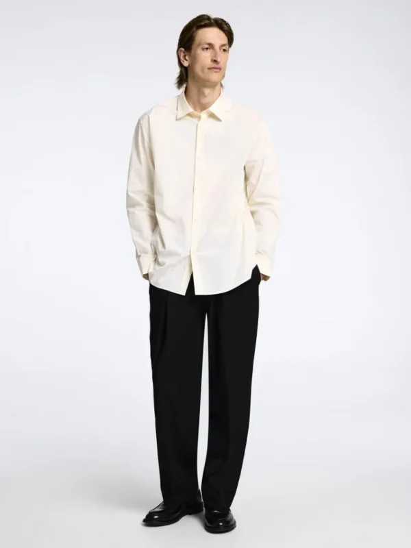 Overtøj | Skjorter>SELECTED OVERSIZED SKJORTE Beige