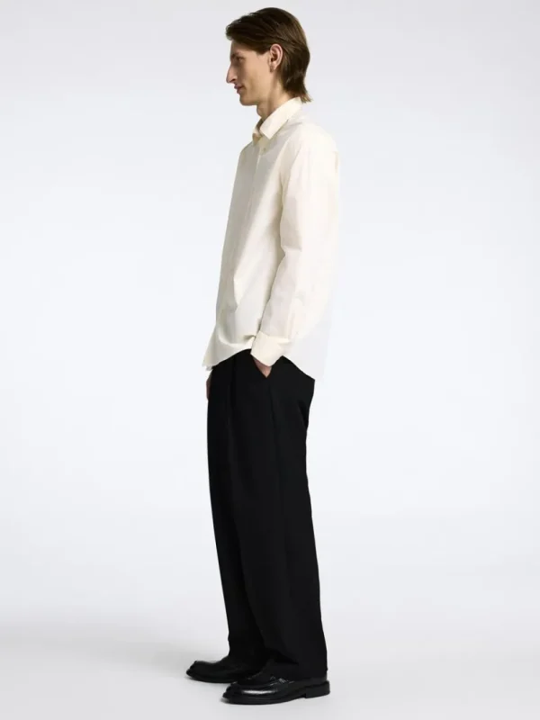 Overtøj | Skjorter>SELECTED OVERSIZED SKJORTE Beige