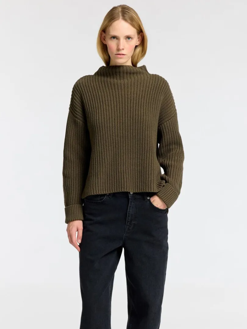 oversized_striktrje_0-11.webp Strik>SELECTED OVERSIZED STRIKTRØJE Green