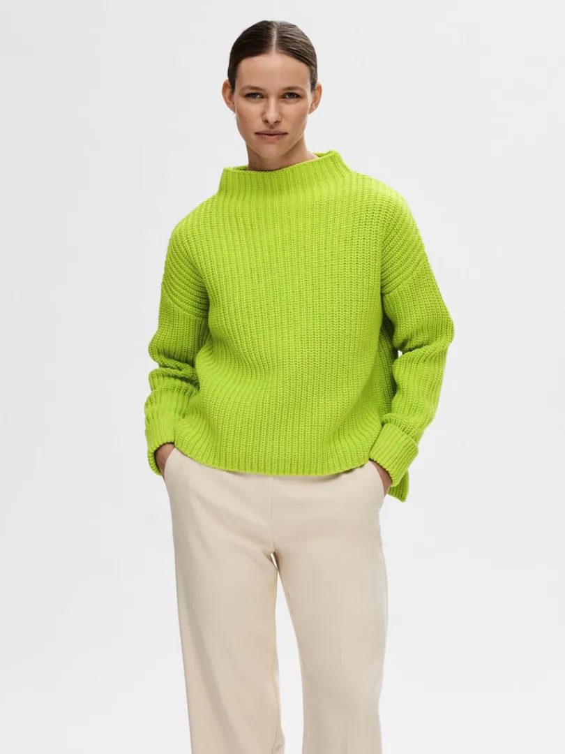oversized_striktrje_0-19.webp Strik>SELECTED OVERSIZED STRIKTRØJE Green