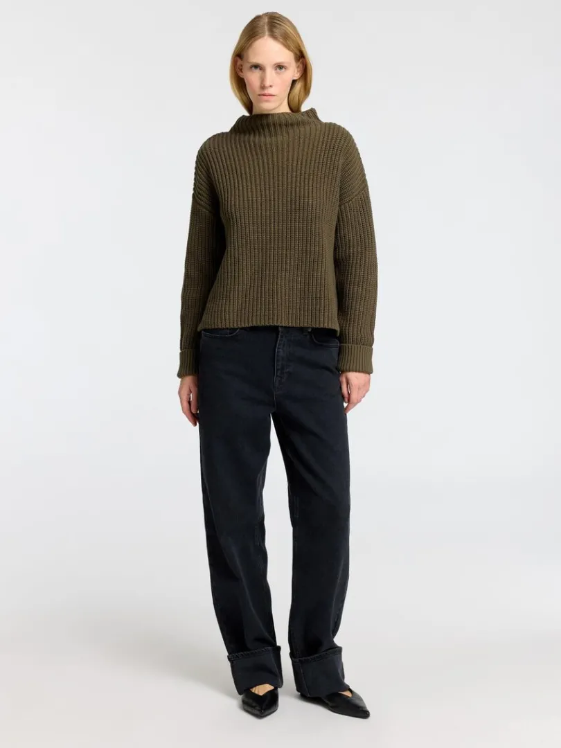 oversized_striktrje_1-7.webp Strik>SELECTED OVERSIZED STRIKTRØJE Green