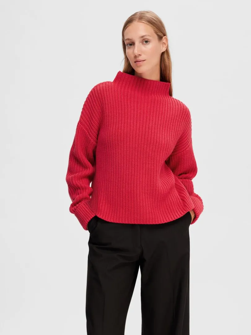 oversized_striktrje_2-14.webp Strik>SELECTED OVERSIZED STRIKTRØJE Red