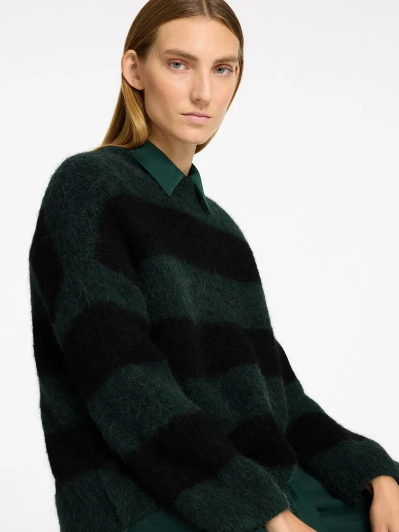 oversized_striktrje_2-4.webp Strik>SELECTED OVERSIZED STRIKTRØJE Green