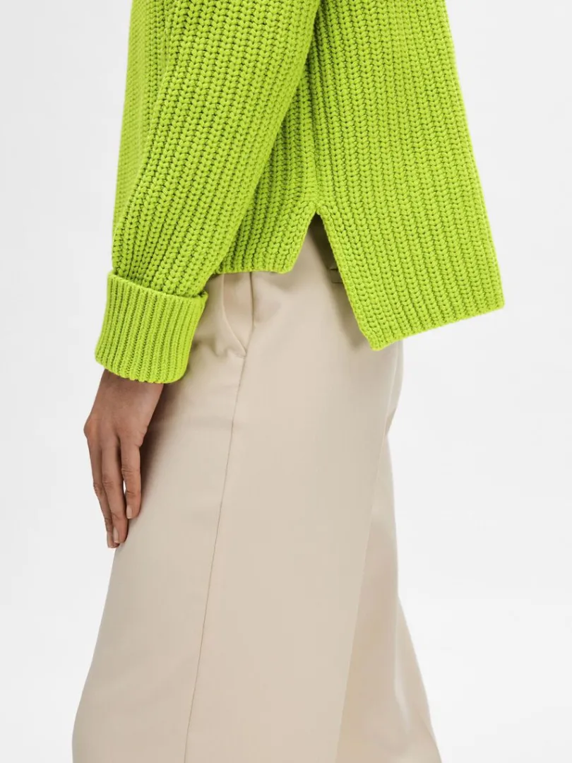 oversized_striktrje_3-15.webp Strik>SELECTED OVERSIZED STRIKTRØJE Green