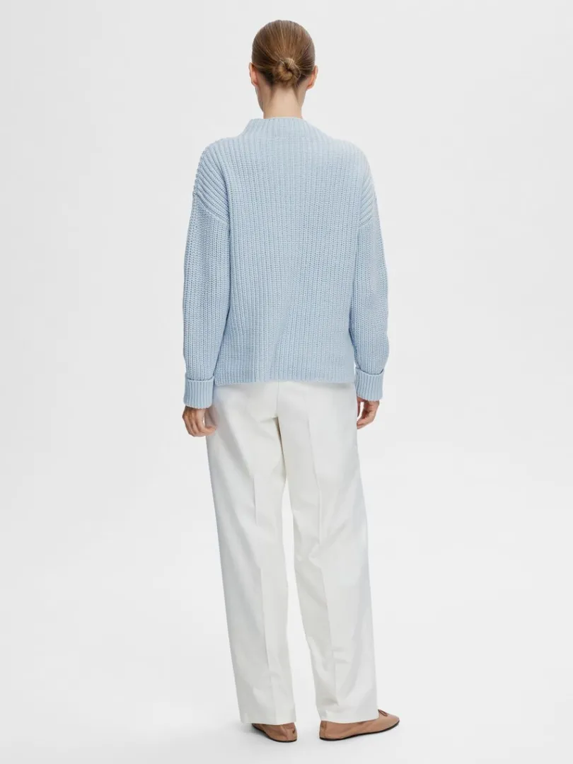 oversized_striktrje_4.webp Strik>SELECTED OVERSIZED STRIKTRØJE Blue