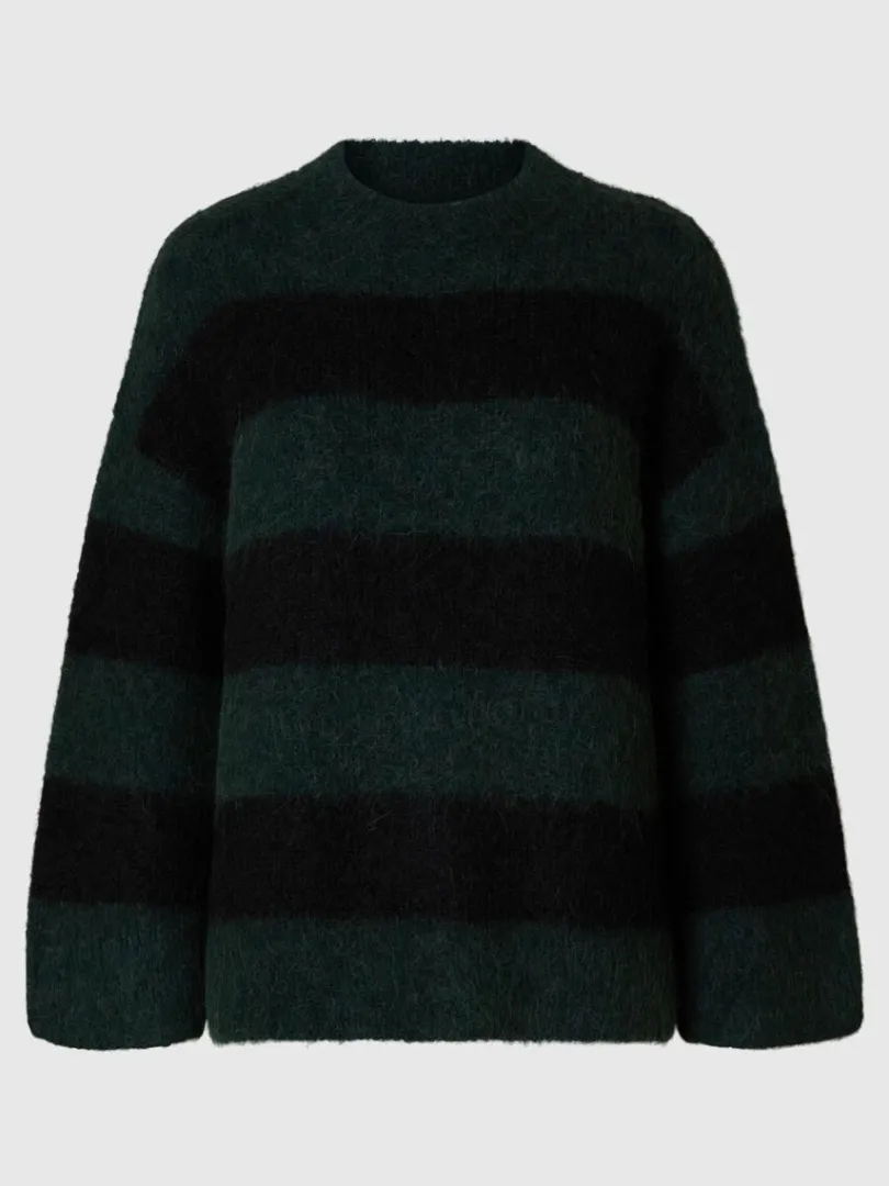 oversized_striktrje_5-3.webp Strik>SELECTED OVERSIZED STRIKTRØJE Green