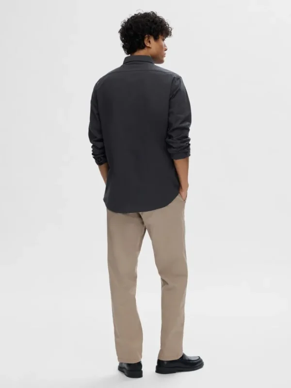 Skjorter>SELECTED OXFORD SKJORTE Black