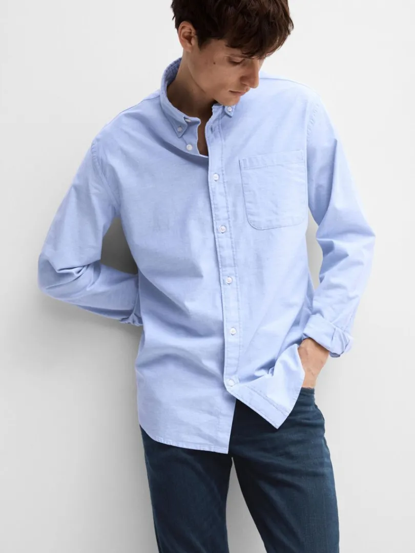 oxford_skjorte_3-8.webp Skjorter>SELECTED OXFORD SKJORTE Blue