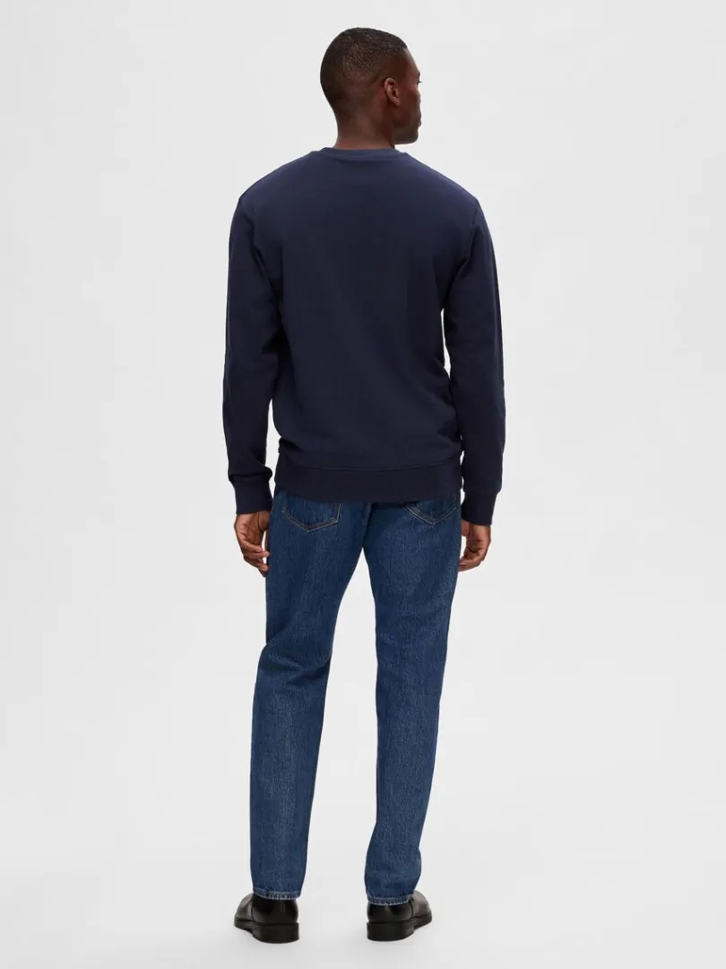 pak_bomuld_sweatshirt_1.webp Hættetrøjer & Sweatshirts>SELECTED 2-PAK BOMULD SWEATSHIRT Blue
