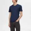 T-shirts>SELECTED 3-PAK BOMULD T-SHIRT Black