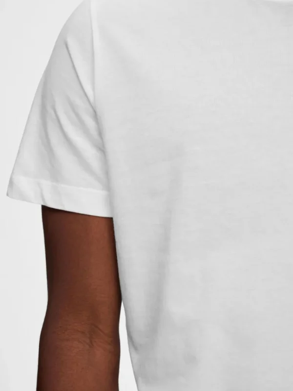 T-shirts>SELECTED 3-PAK BOMULD T-SHIRT Black