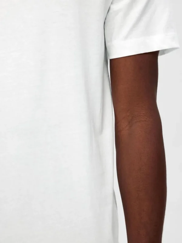 T-shirts>SELECTED 3-PAK BOMULD T-SHIRT White
