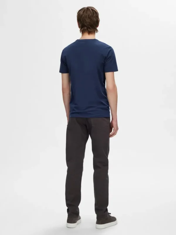 T-shirts>SELECTED 3-PAK BOMULD T-SHIRT Black