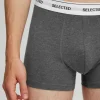 Undertøj>SELECTED 3-PAK BOXERSHORTS Grey