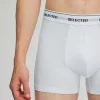 Undertøj>SELECTED 3-PAK BOXERSHORTS White
