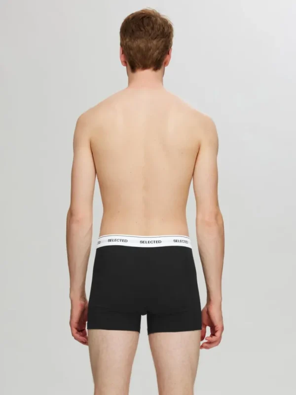 Undertøj>SELECTED 5-PAK BOXERSHORTS Black