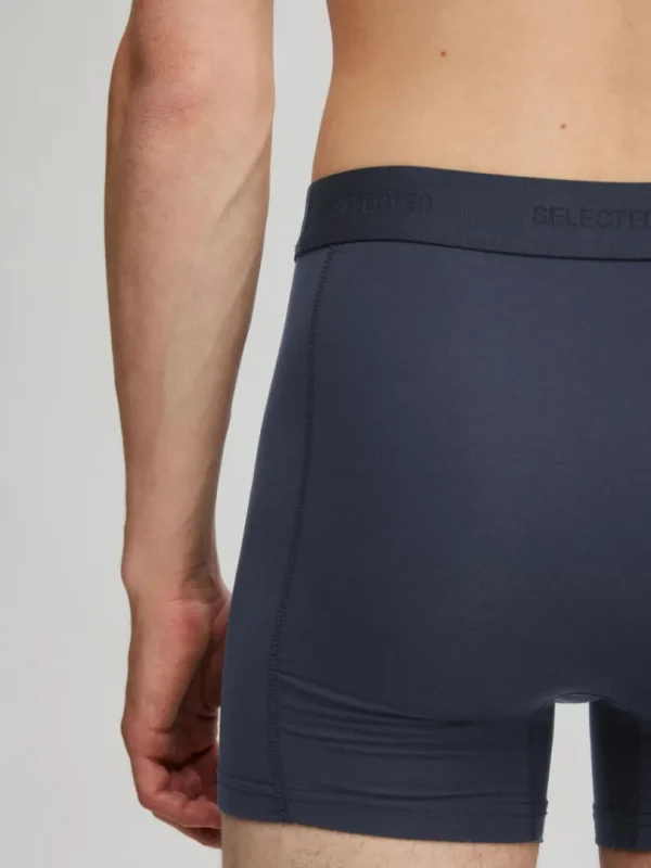 Undertøj>SELECTED 3-PAK BOXERSHORTS Blue