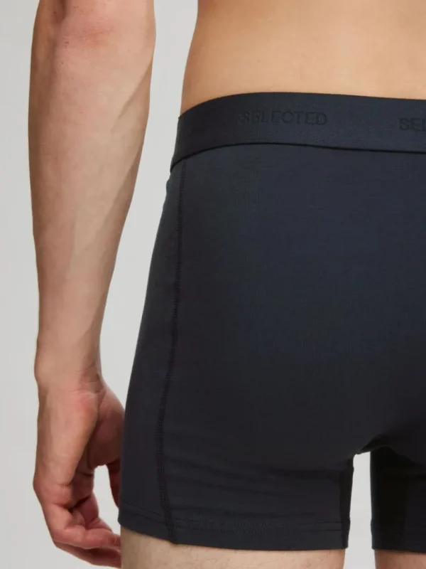 Undertøj>SELECTED 5-PAK BOXERSHORTS Blue