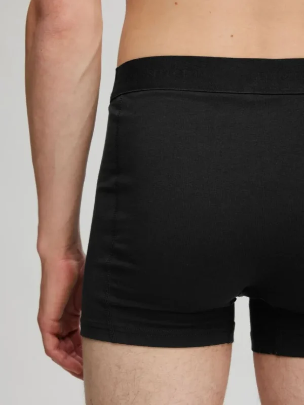 Undertøj>SELECTED 3-PAK BOXERSHORTS Black
