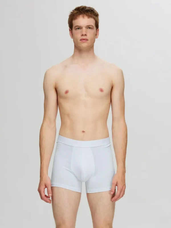 Undertøj>SELECTED 3-PAK BOXERSHORTS White