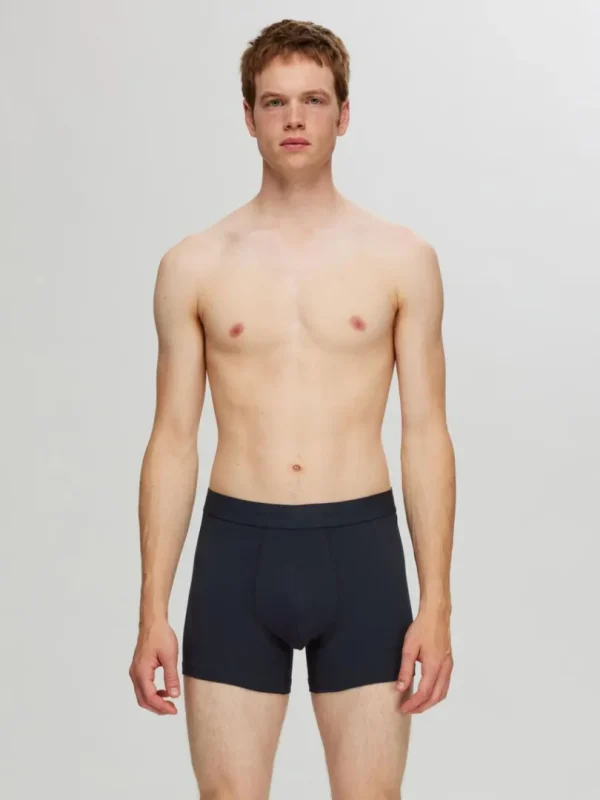 Undertøj>SELECTED 5-PAK BOXERSHORTS Blue