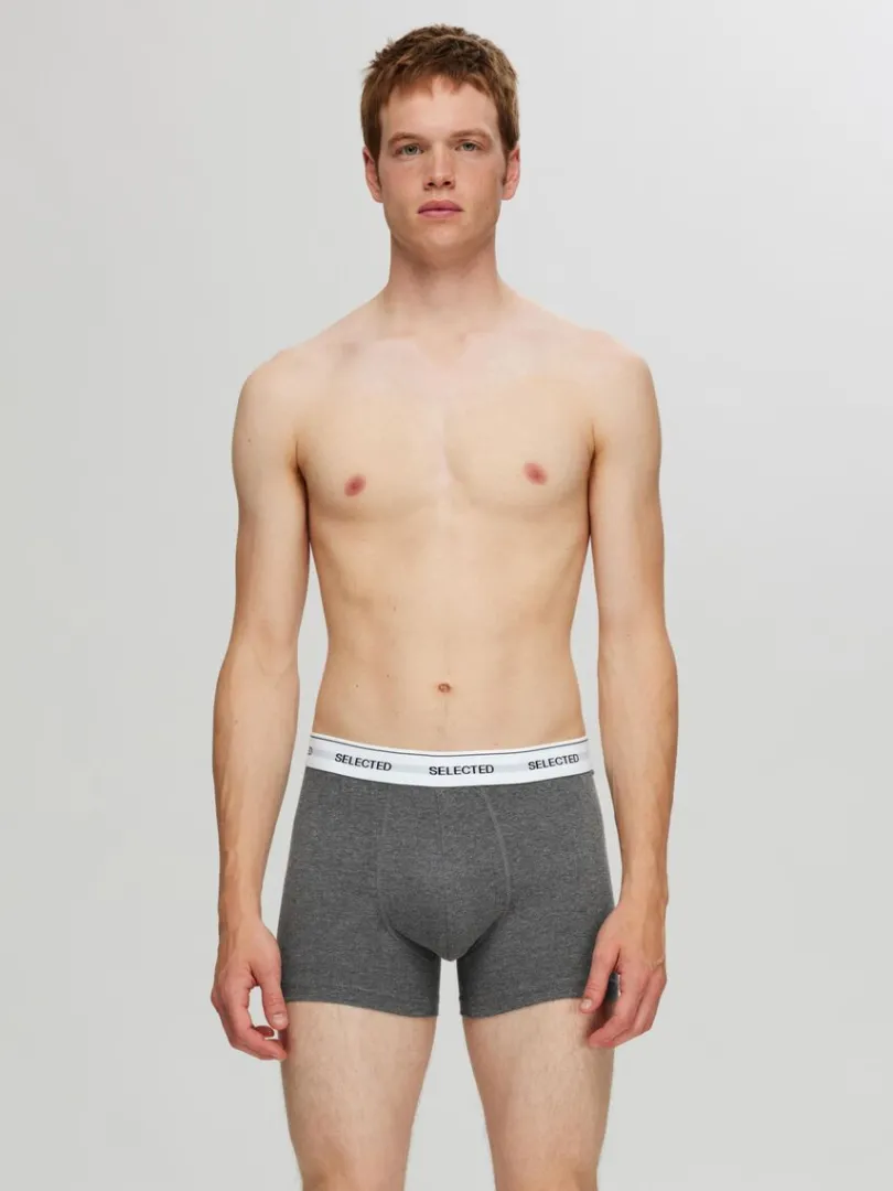 pak_boxershorts_3-4.webp Undertøj>SELECTED 5-PAK BOXERSHORTS Grey
