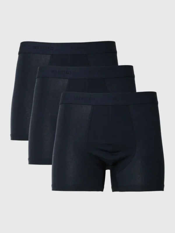 Undertøj>SELECTED 3-PAK BOXERSHORTS Blue