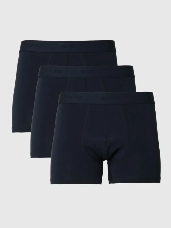 Undertøj>SELECTED 3-PAK BOXERSHORTS Blue